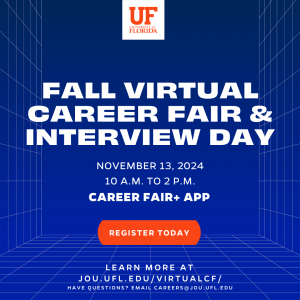 CJC Virtual Career Fair and Interview Day – Wed, November 13