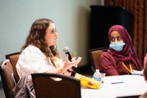 Savannah Tarbet and Fariha Tayyab